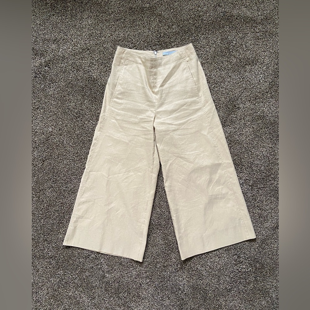 Vince Cropped Wide Leg Trouser Size 2